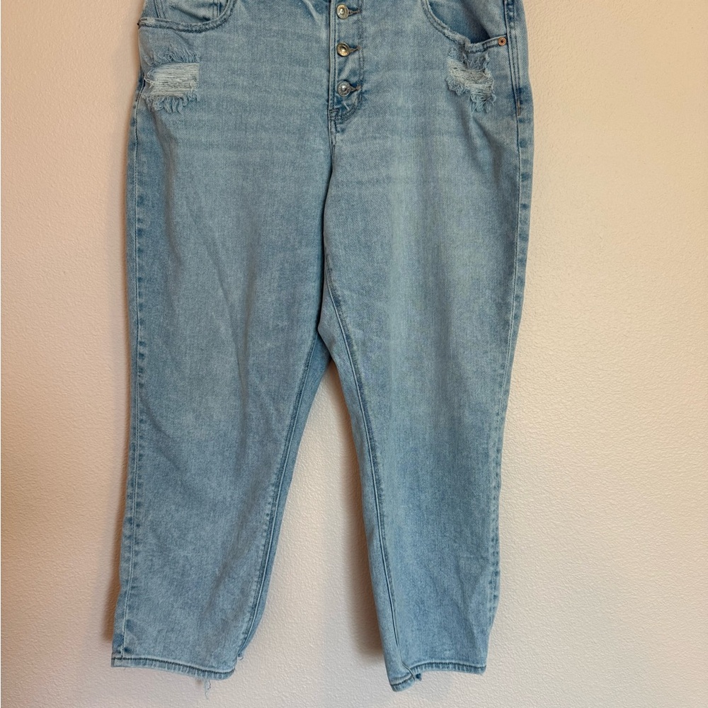 American Eagle Outfitters Boyfriend Jeans Mid-Rise Cropped